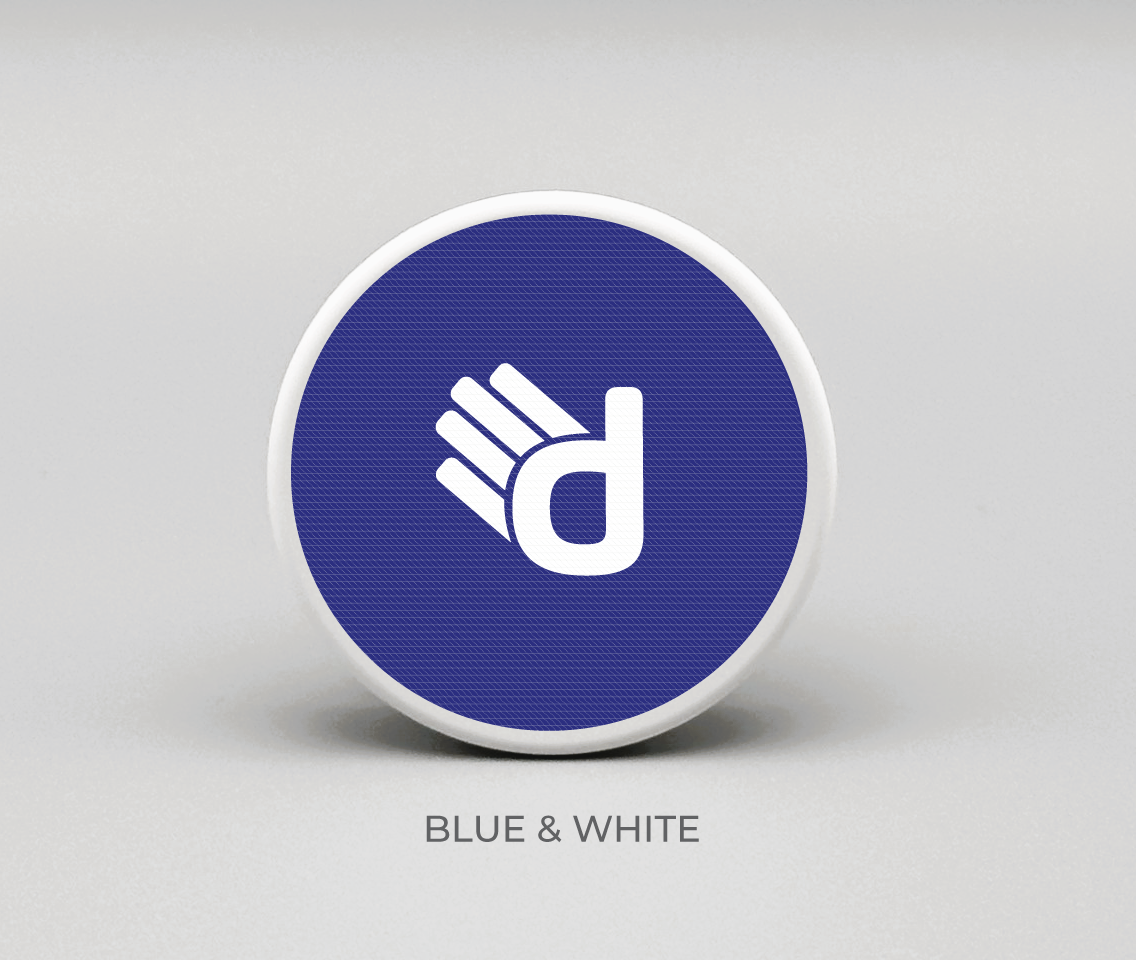 Team Drydots - Blue & White