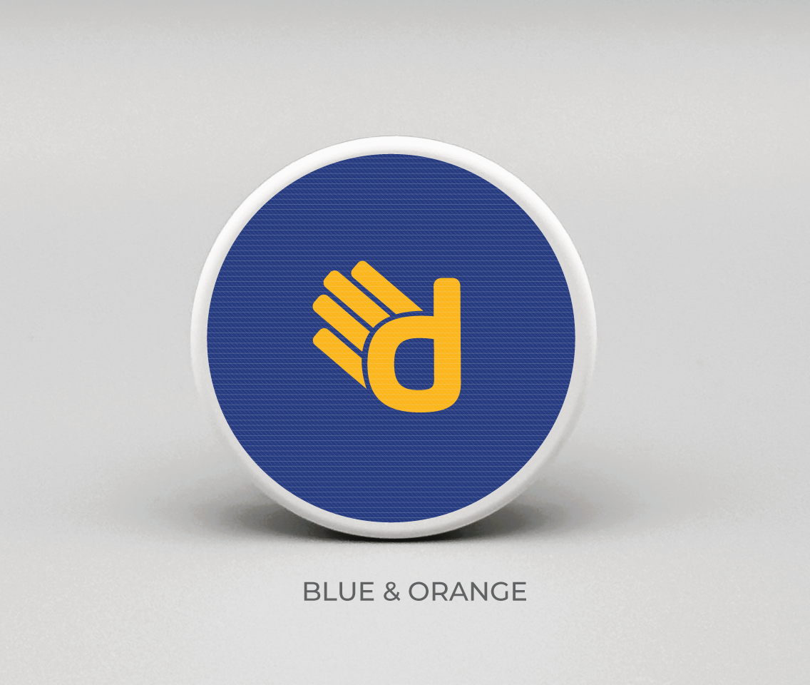 Team Drydots - Blue & Orange