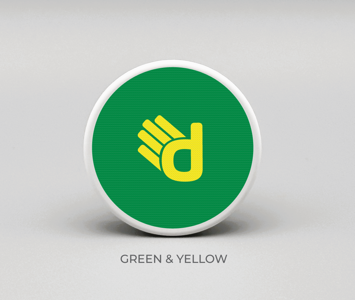 Team Drydots - Green & Yellow