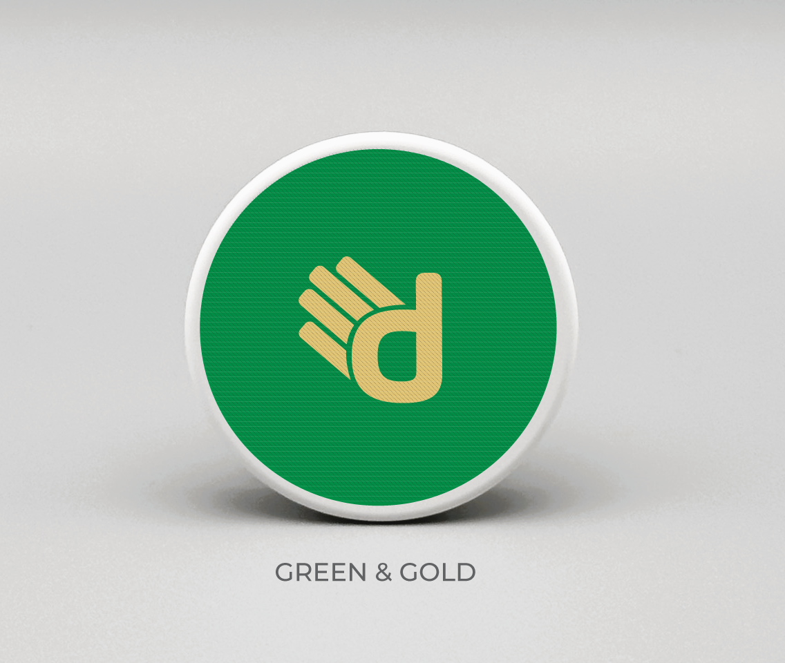 Team Drydots - Green & Gold
