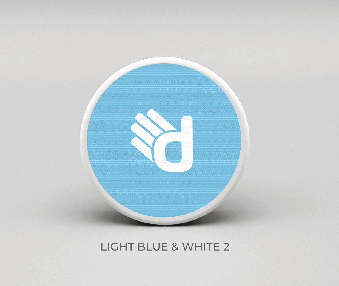 Team Drydots - Light Blue & White 2