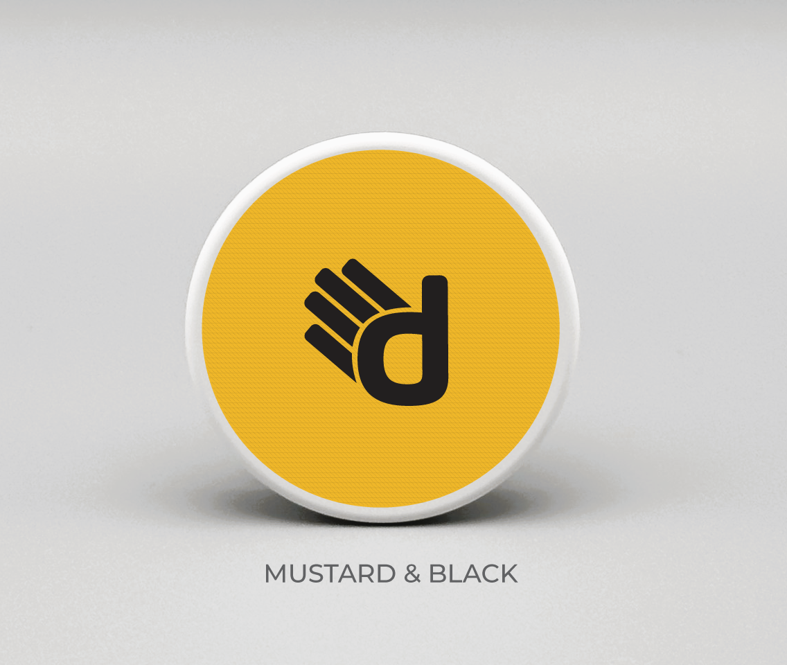 Team Drydots - Mustard & Black