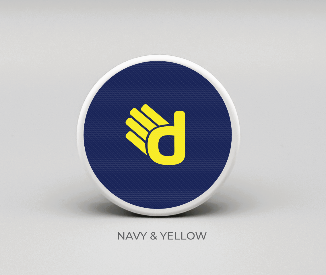 Team Drydots - Navy & Yellow