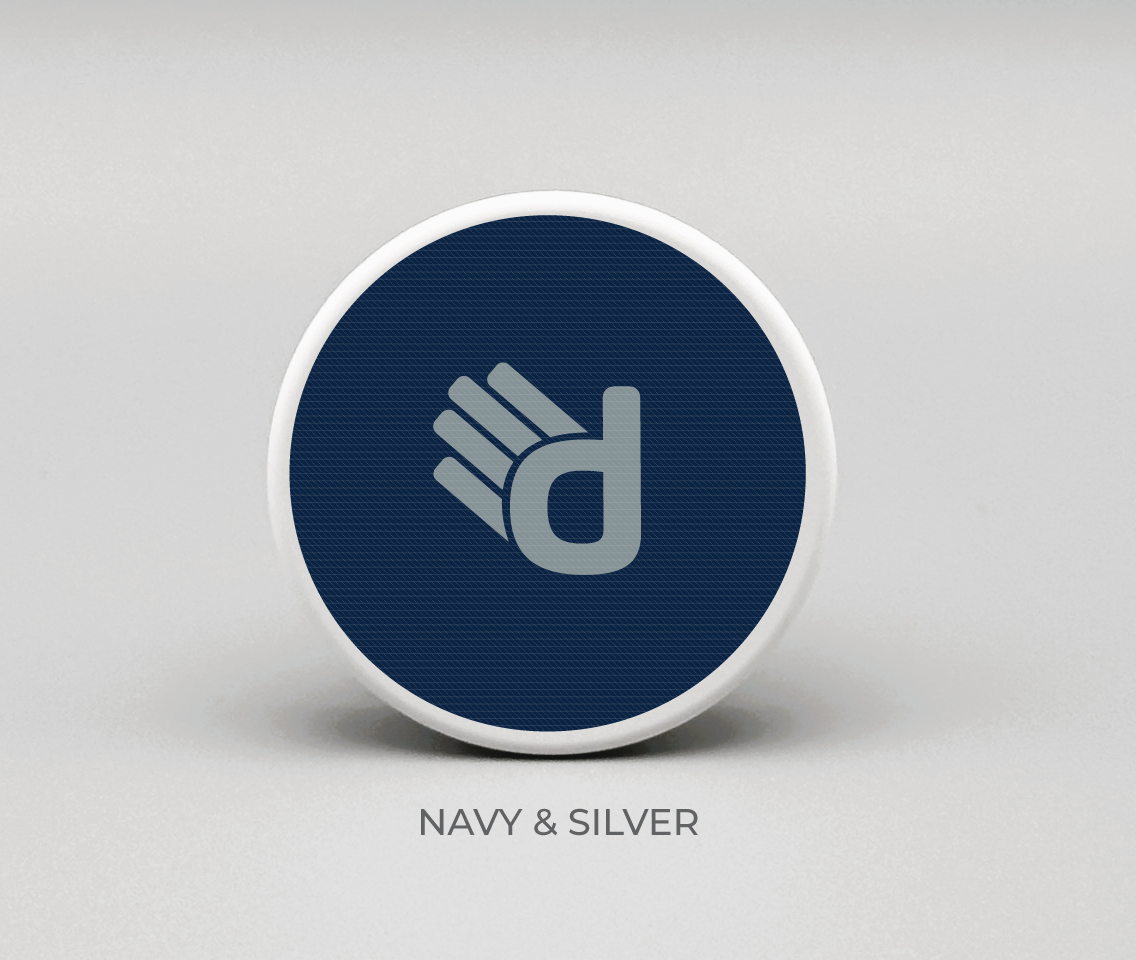 Team Drydots - Navy & Silver