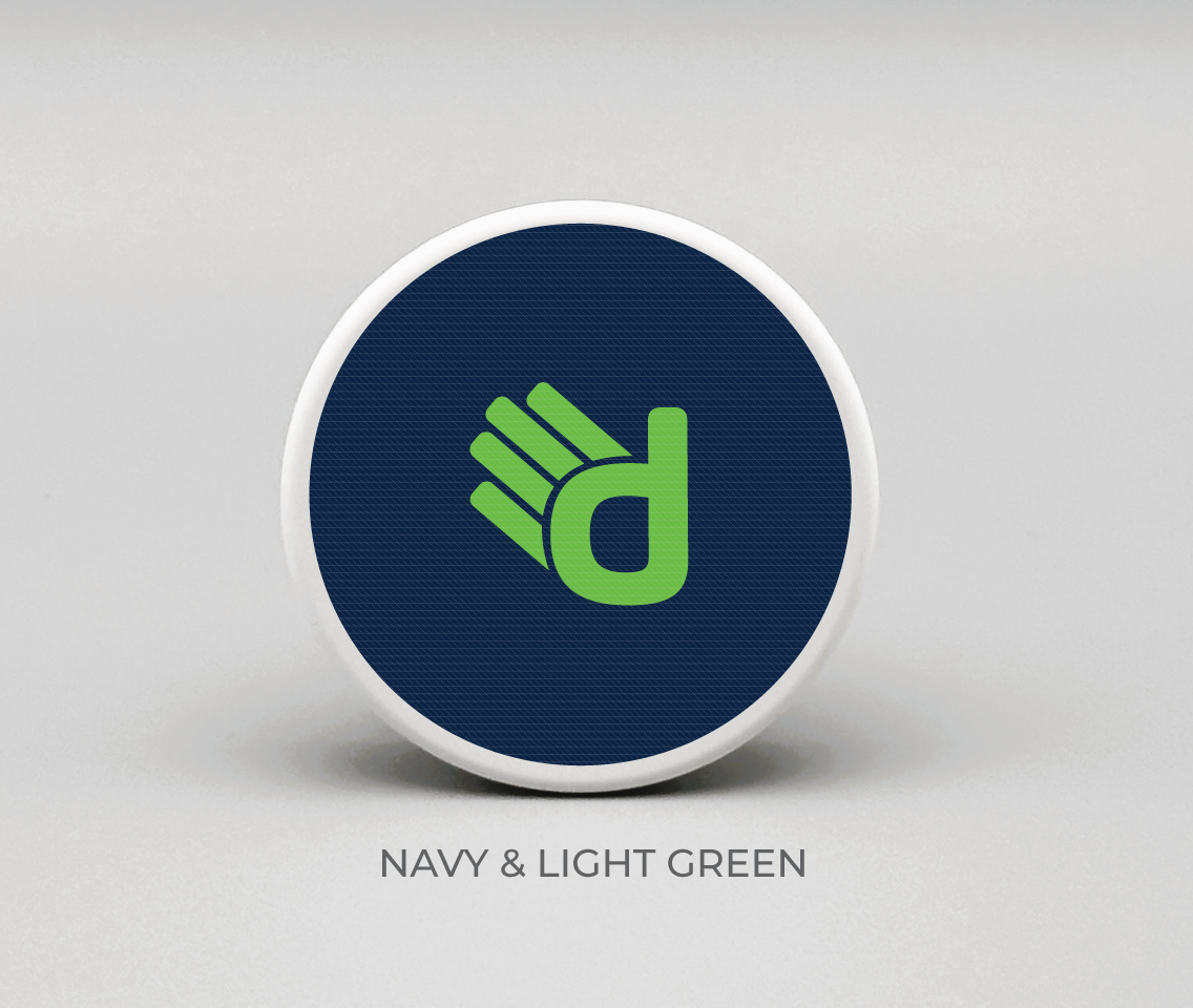Team Drydots - Navy & Light Green