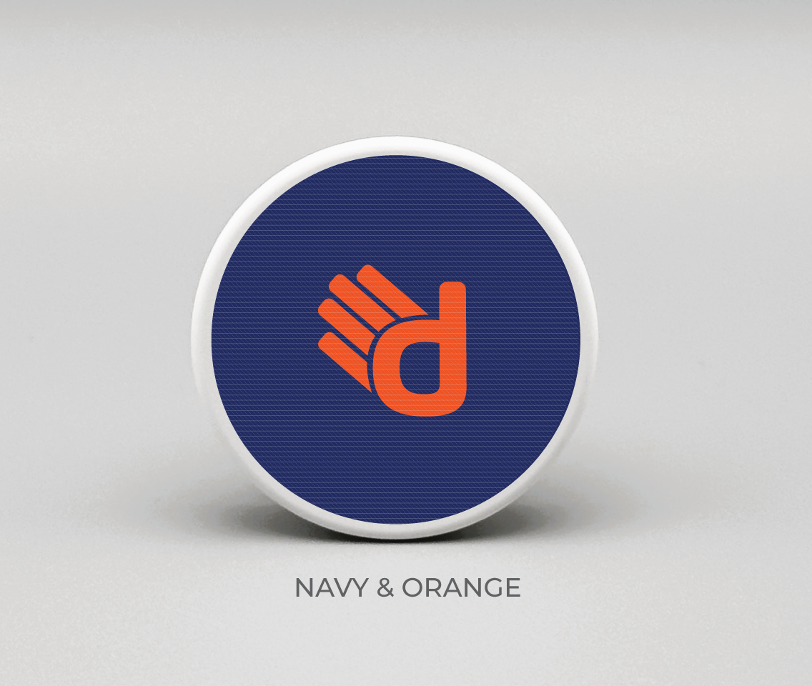 Team Drydots - Navy & Orange