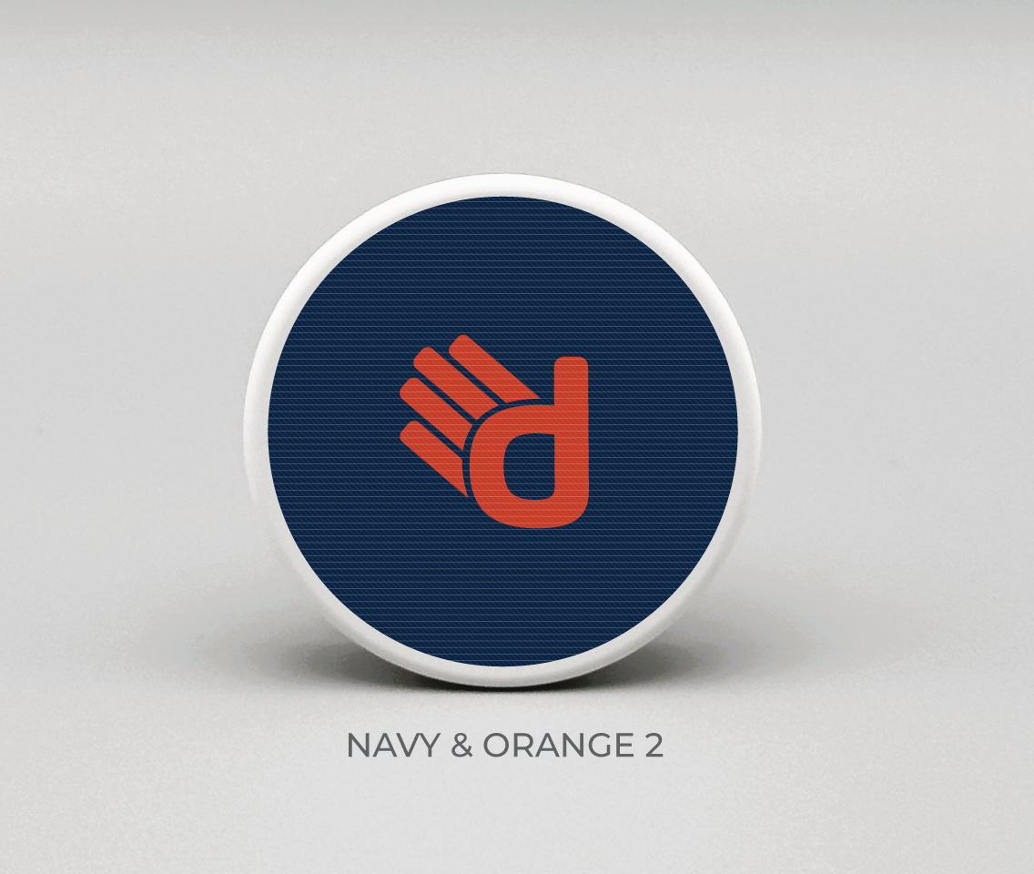 Team Drydots - Navy & Orange 2