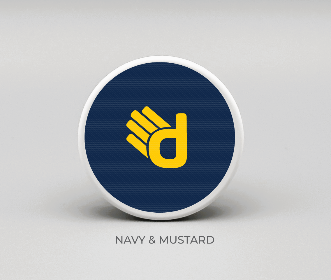 Team Drydots - Navy & Mustard