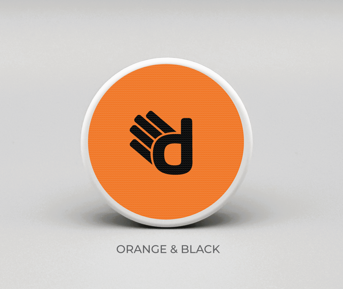 Team Drydots - Orange & Black