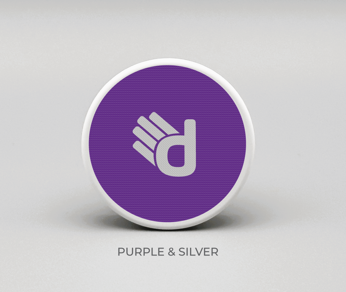 Team Drydots - Purple & Silver