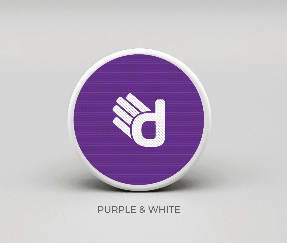 Team Drydots - Purple & White