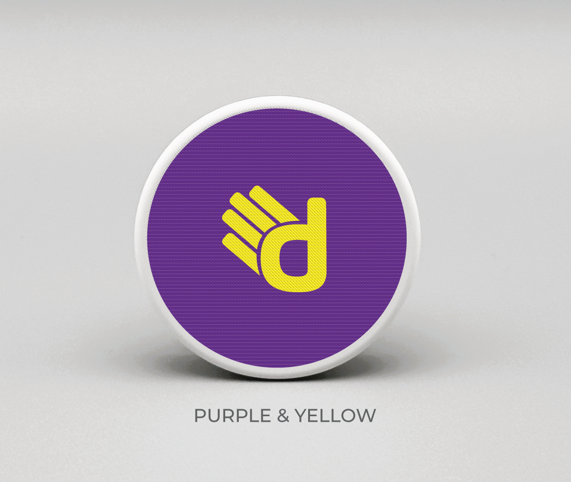 Team Drydots - Purple & Yellow