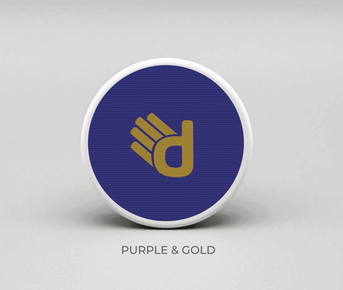 Team Drydots - Purple & Gold