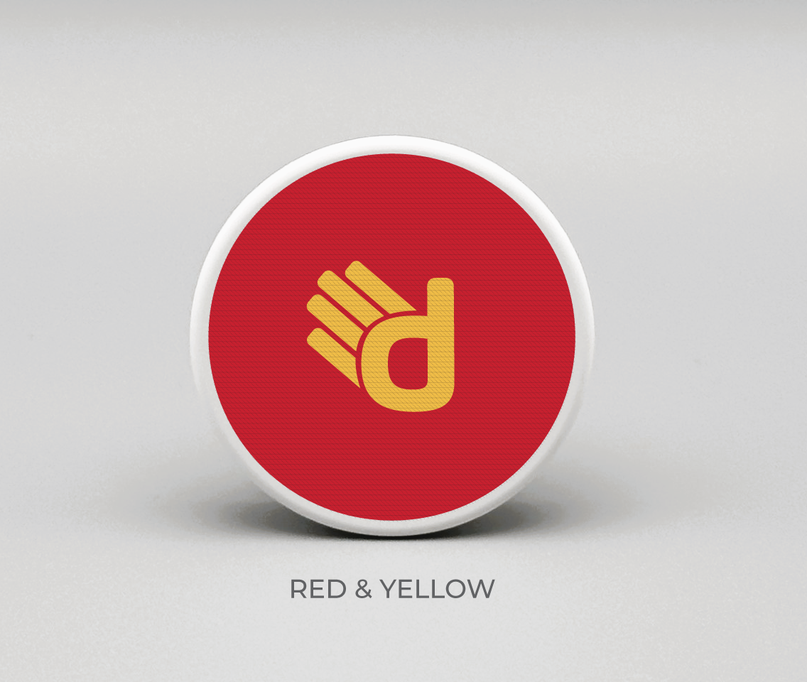 Team Drydots - Red & Yellow