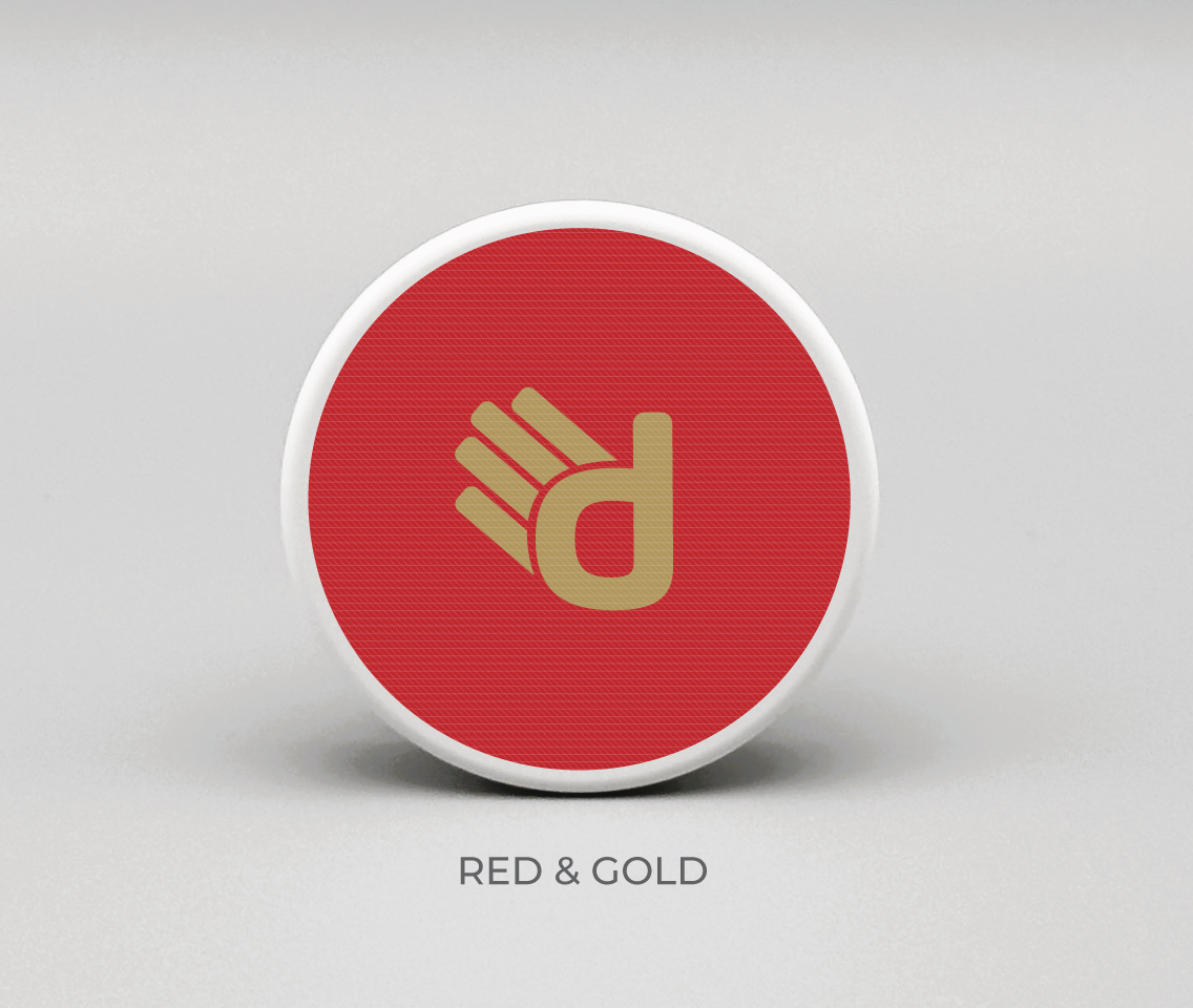 Team Drydots - Red & Gold