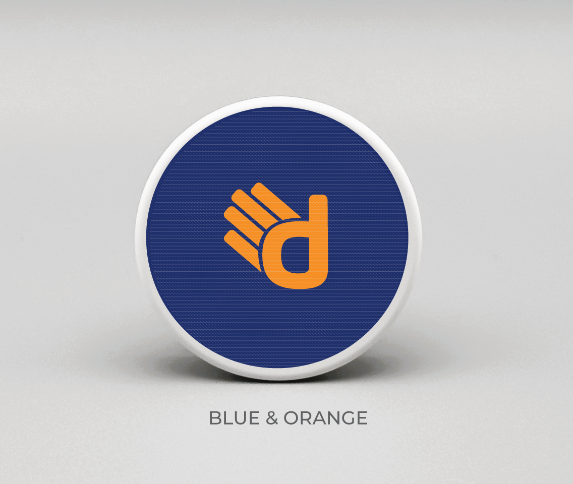 Team Drydots - Blue & Orange